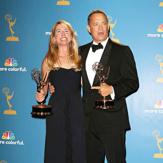 Tom Hanks in The 62nd Annual Primetime Emmy Awards - Press Room