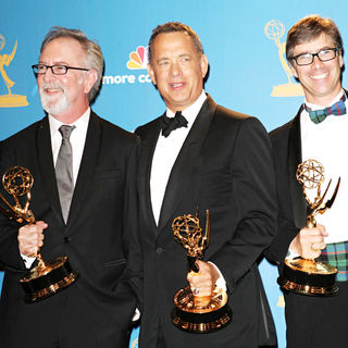 Tom Hanks in The 62nd Annual Primetime Emmy Awards - Press Room