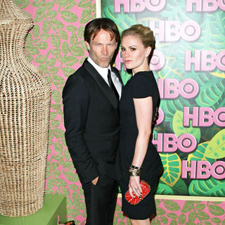 Stephen Moyer, Anna Paquin in HBO's 62nd Annual Primetime Emmy Awards After Party - Arrivals