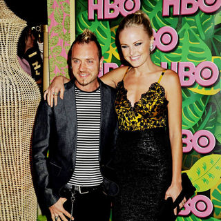 Roberto Zincone, Malin Akerman in HBO's 62nd Annual Primetime Emmy Awards After Party - Arrivals