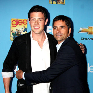 Cory Monteith, John Stamos in The 'Glee: Season 2' Premiere and DVD Release Party