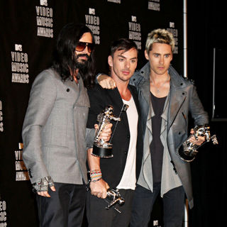 30 Seconds to Mars in The 2010 MTV Video Music Awards (MTV VMAs) - Press Room