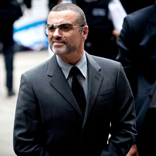 George Michael in George Michael Arrives at Highbury Corner Magistrates Court to be Sentenced for Driving Offences