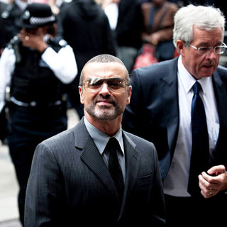 George Michael in George Michael Arrives at Highbury Corner Magistrates Court to be Sentenced for Driving Offences