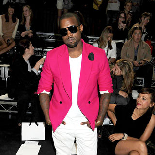 Kanye West in Mercedes-Benz IMG New York Fashion Week Spring/Summer 2011 - 3.1 Phillip Lim - Front Row