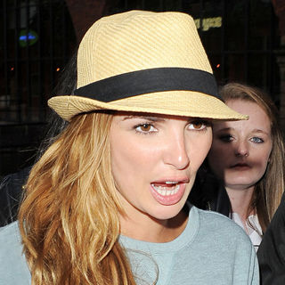 Nadine Coyle in Nadine Coyle Visits Key 103 Radio in Manchester