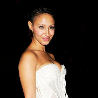 Amelle Berrabah, Sugababes in London Fashion Week Spring/Summer 2011 - Dolce & Gabbana and Naomi Campbell Party