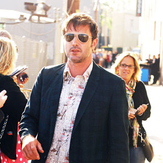 David Arquette in David Arquette Outside The ABC Studios Before His Appearance on 'Jimmy Kimmel Live!'