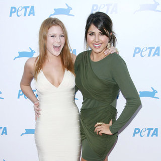 Renee Olstead, Daniella Monet in The PETA's 30th Anniversary Gala And Humanitarian Awards