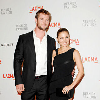 Chris Hemsworth, Elsa Pataky in Opening Gala and Unmasking of The Resnick Pavilion