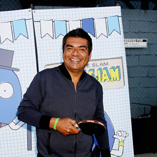 George Lopez in The 2010 'Ultimate Slam PaddleJam' Celebrity Ping Pong Tournament