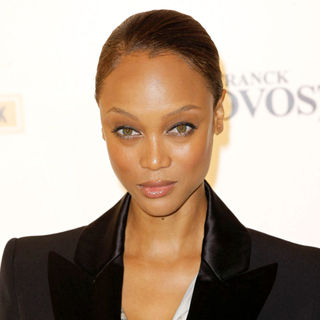 Tyra Banks in Paris Fashion Week - Roberto Cavalli 40th Aniversary Party - Arrivals
