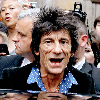 Ronnie Wood in Paris Fashion Week Ready to Wear Spring/Summer 2011 - John Galliano - Outside Arrivals