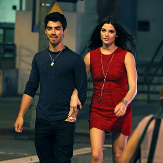 Joe Jonas, Ashley Greene in Joe Jonas and Ashley Greene Taking A Romantic Stroll Together