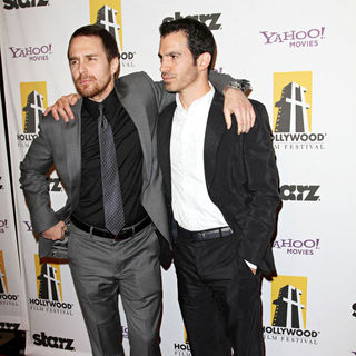 Sam Rockwell, Chris Messina in 14th Annual Hollywood Awards Gala Presented by Starz