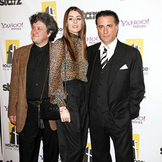 Dominik Garcia-Lorido, Andy Garcia in 14th Annual Hollywood Awards Gala Presented by Starz