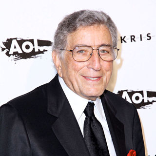 Tony Bennett in 2010 Whitney Gala and Studio Party