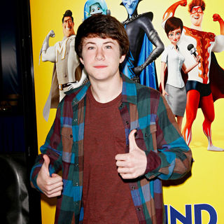 Dylan Minnette in Los Angeles Premiere of 'Megamind'