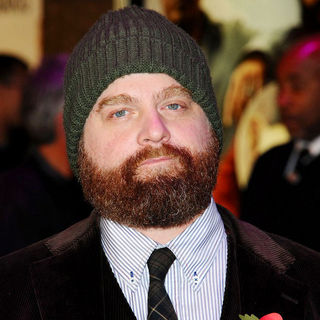 Zach Galifianakis in UK Premiere of 'Due Date'