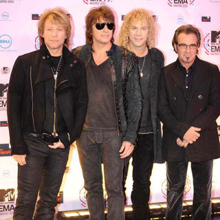 Bon Jovi in MTV Europe Music Awards 2010 - Arrivals - wenn3086733