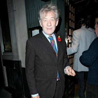 Ian McKellen at The Ivy Club