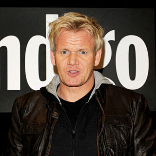 Gordon Ramsay in Gordon Ramsay Autograph Session for His Latest Cookbook 'Gordon Ramsay's World Kitchen'
