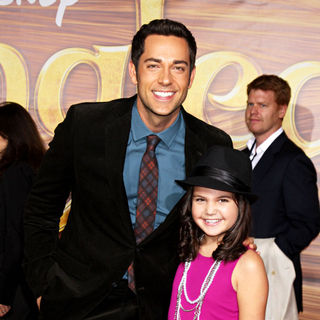 Zachary Levi, Bailee Madison in Disney's 'Tangled' Los Angeles Premiere - Arrivals