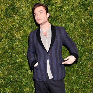 Ed Westwick in The Seventh Annual CFDA Vogue Fashion Fund Awards Dinner