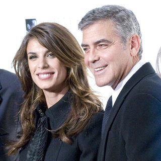 Elisabetta Canalis, George Clooney in The Robert F. Kennedy Center for Justice & Human Rights Ripple of Hope Awards Dinner