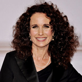 Andie MacDowell in Lavin for H&M Haute Couture Show