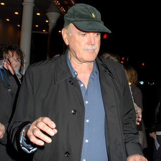 John Cleese Leaves The 24 Hour Plays Celebrity Gala 2010 - wenn3110071