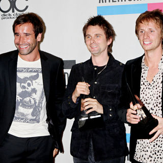 Muse in 2010 American Music Awards - Press Room