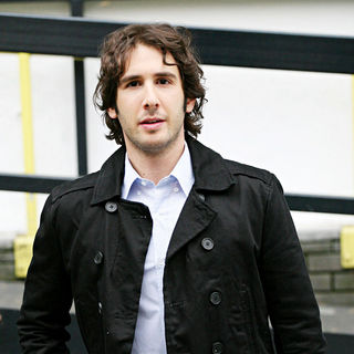 Josh Groban in Josh Groban Outside The ITV Studios