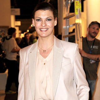 Linda Evangelista in Art Basel Miami 2010