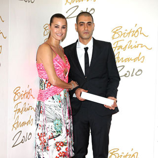 Yasmin Le Bon, Husam El Odeh in The British Fashion Awards 2010 - Arrivals