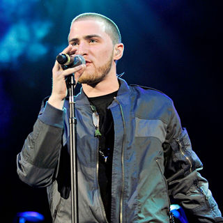Mike Posner in The 2010 B96 Jingle Bash Show