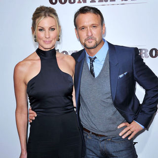 Faith Hill, Tim McGraw in Screening of 'Country Strong' - Arrivals