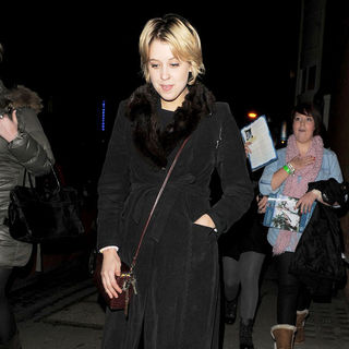 Peaches Geldof in Peaches Geldof Leaves The New Wimbledon Theatre