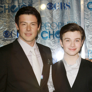 Cory Monteith, Chris Colfer in 2011 People's Choice Awards - Arrivals