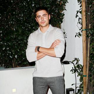 Zac Efron in Audi and Designer J. Mendel's Kick Off Celebration of Golden Globe Week 2011