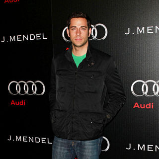 Zachary Levi in Audi and Designer J. Mendel's Kick Off Celebration of Golden Globe Week 2011