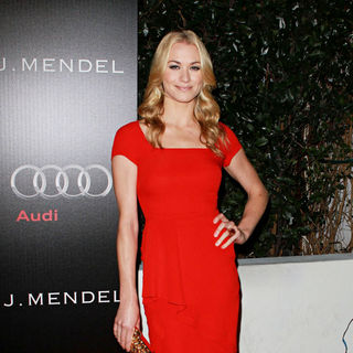 Yvonne Strahovski in Audi and Designer J. Mendel's Kick Off Celebration of Golden Globe Week 2011