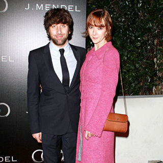 Simon Helberg, Jocelyn Towne in Audi and Designer J. Mendel's Kick Off Celebration of Golden Globe Week 2011