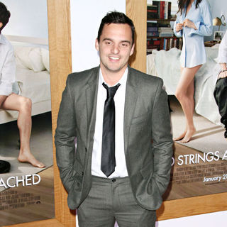 Jake Johnson in Los Angeles Premiere of "No Strings Attached"
