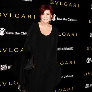 Sharon Osbourne in Bvlgari Private Event Honoring Simon Fuller and Paul Haggis to Benefit Save The Children