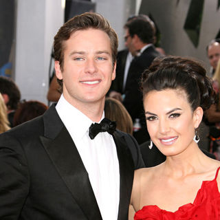 Armie Hammer, Elizabeth Chambers in 68th Annual Golden Globe Awards - Arrivals