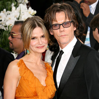 Kyra Sedgwick, Kevin Bacon in 68th Annual Golden Globe Awards - Arrivals