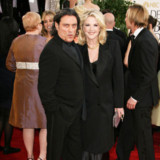 Ian McShane, Gwen Humbl in 68th Annual Golden Globe Awards - Arrivals
