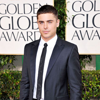 Zac Efron in 68th Annual Golden Globe Awards - Arrivals
