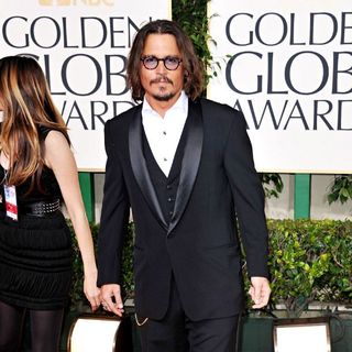 Johnny Depp in 68th Annual Golden Globe Awards - Arrivals - wenn3170993
